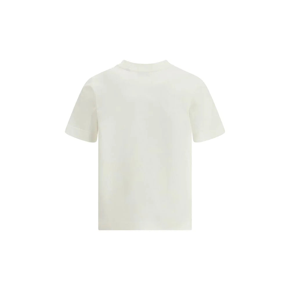 Burberry White Cotton T-Shirt