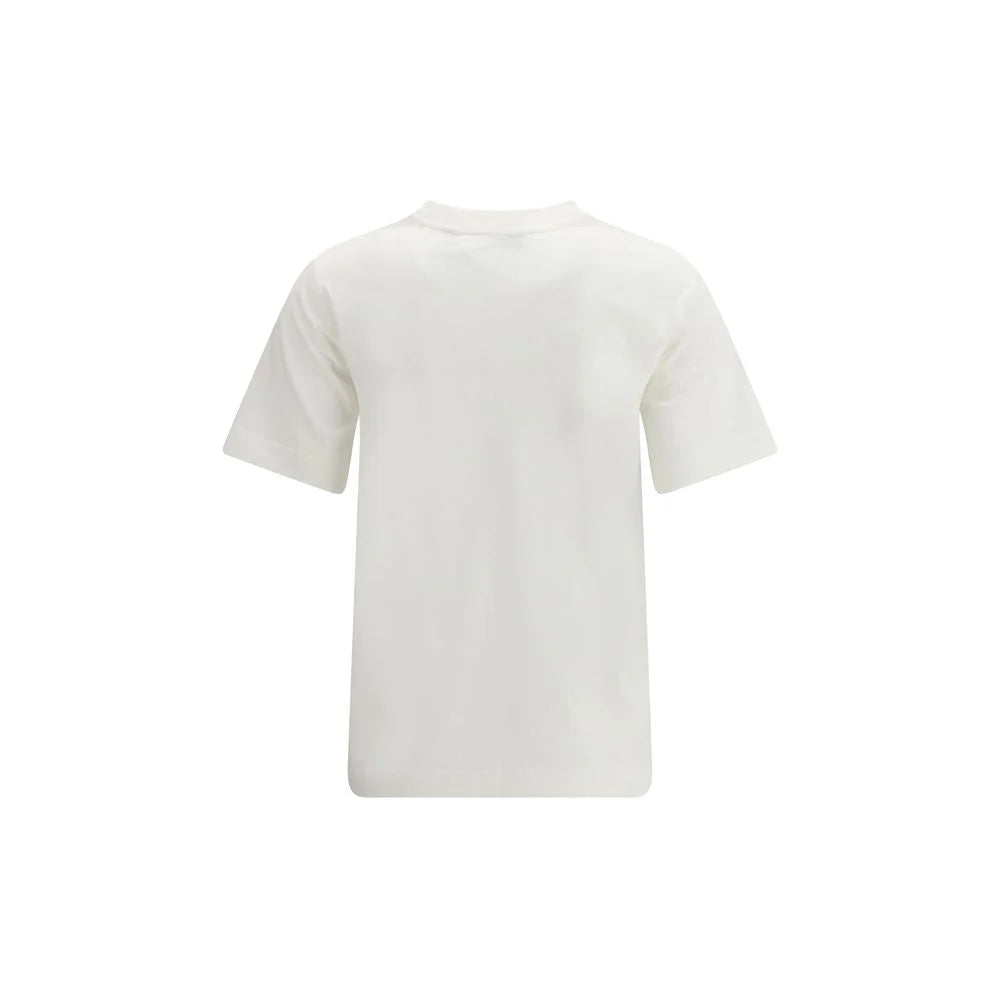 Burberry White Cotton T-Shirt