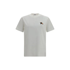 Burberry White Cotton T-Shirt