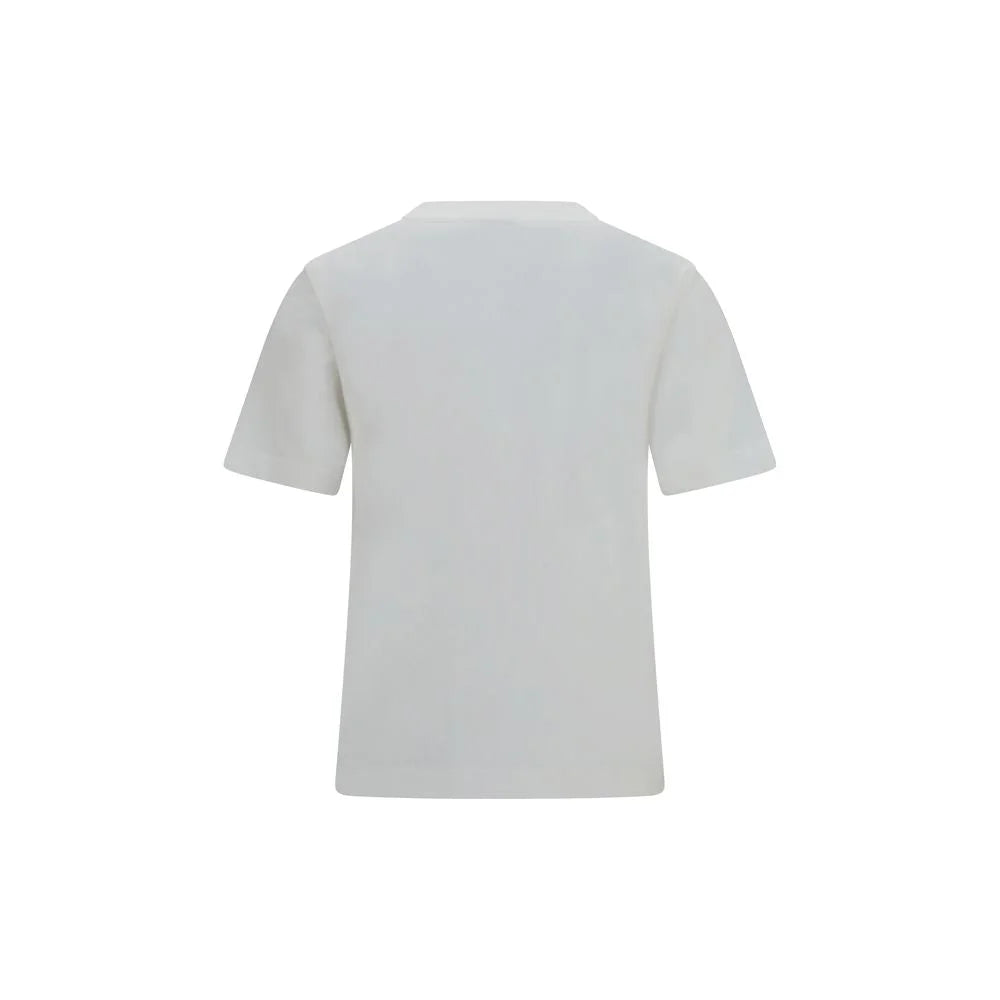 Burberry White Cotton T-Shirt