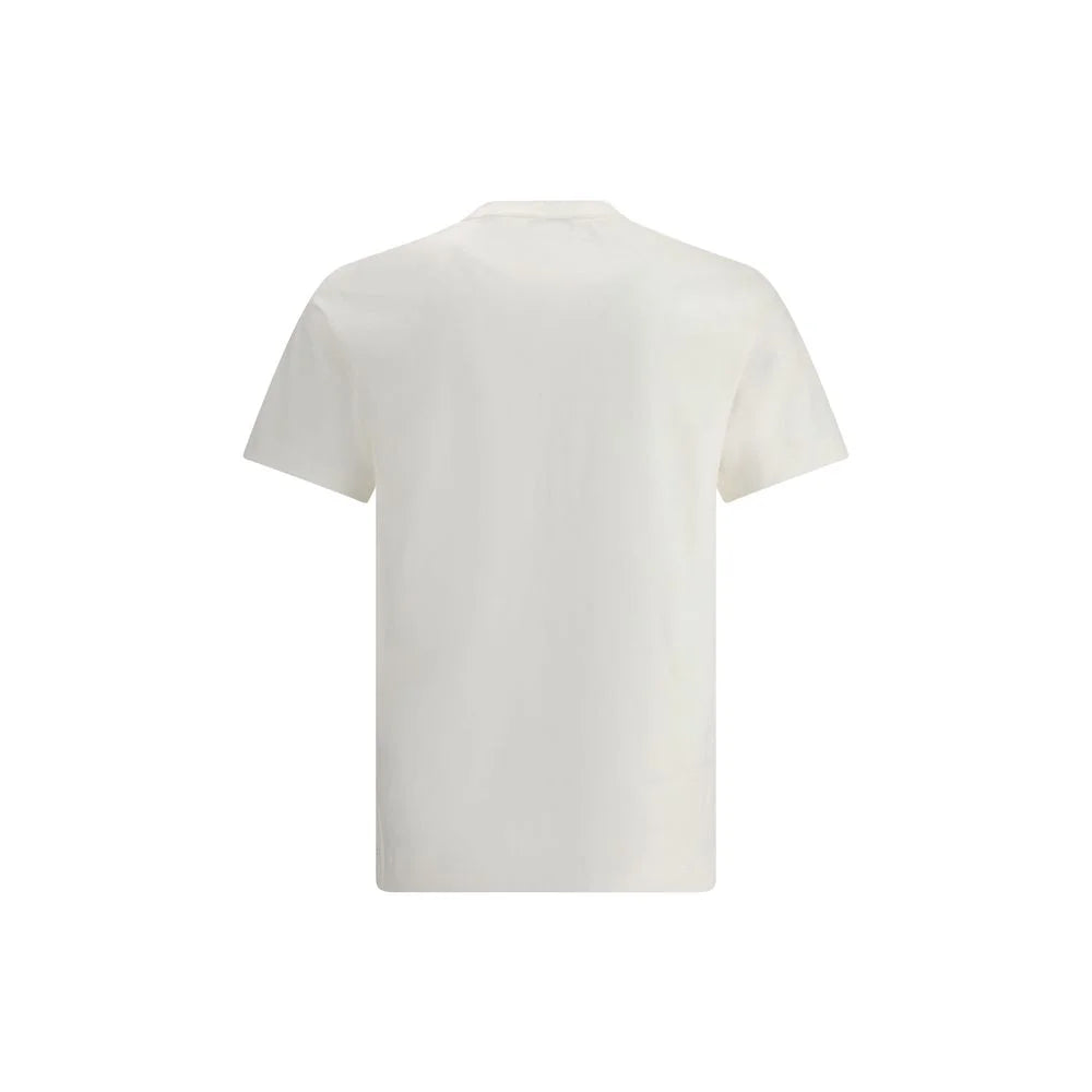 Burberry White Cotton T-Shirt - M