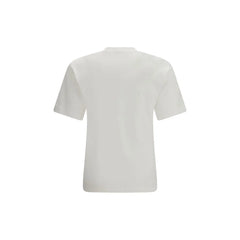 Burberry White Cotton T-Shirt - S