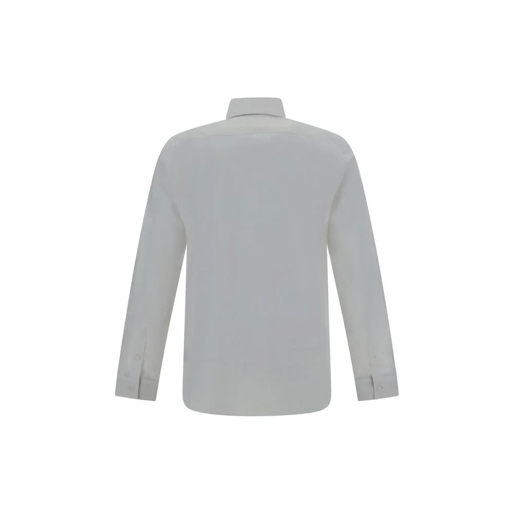 Burberry White Elastane Dress Shirt