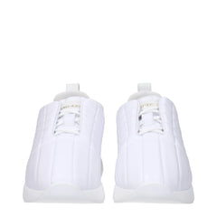 Burberry White Leather Sneakers - EU38/US8