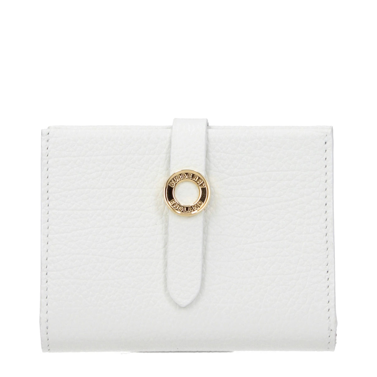 Burberry White Leather Wallet