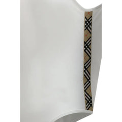 Burberry White Polyamide One-Piece Swimsuit