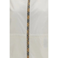 Burberry White Polyamide Shell Jacket