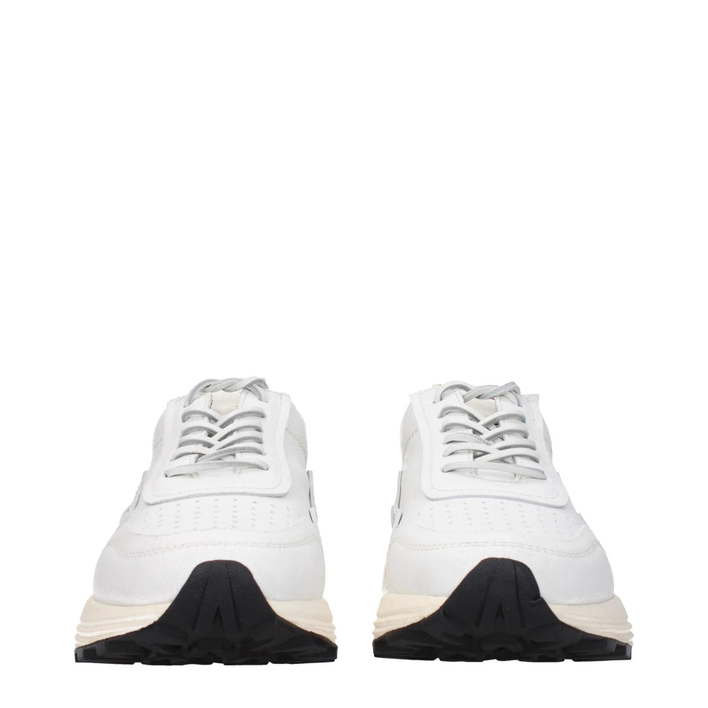 Buttero White Leather Chunky Sneakers - Sneakers