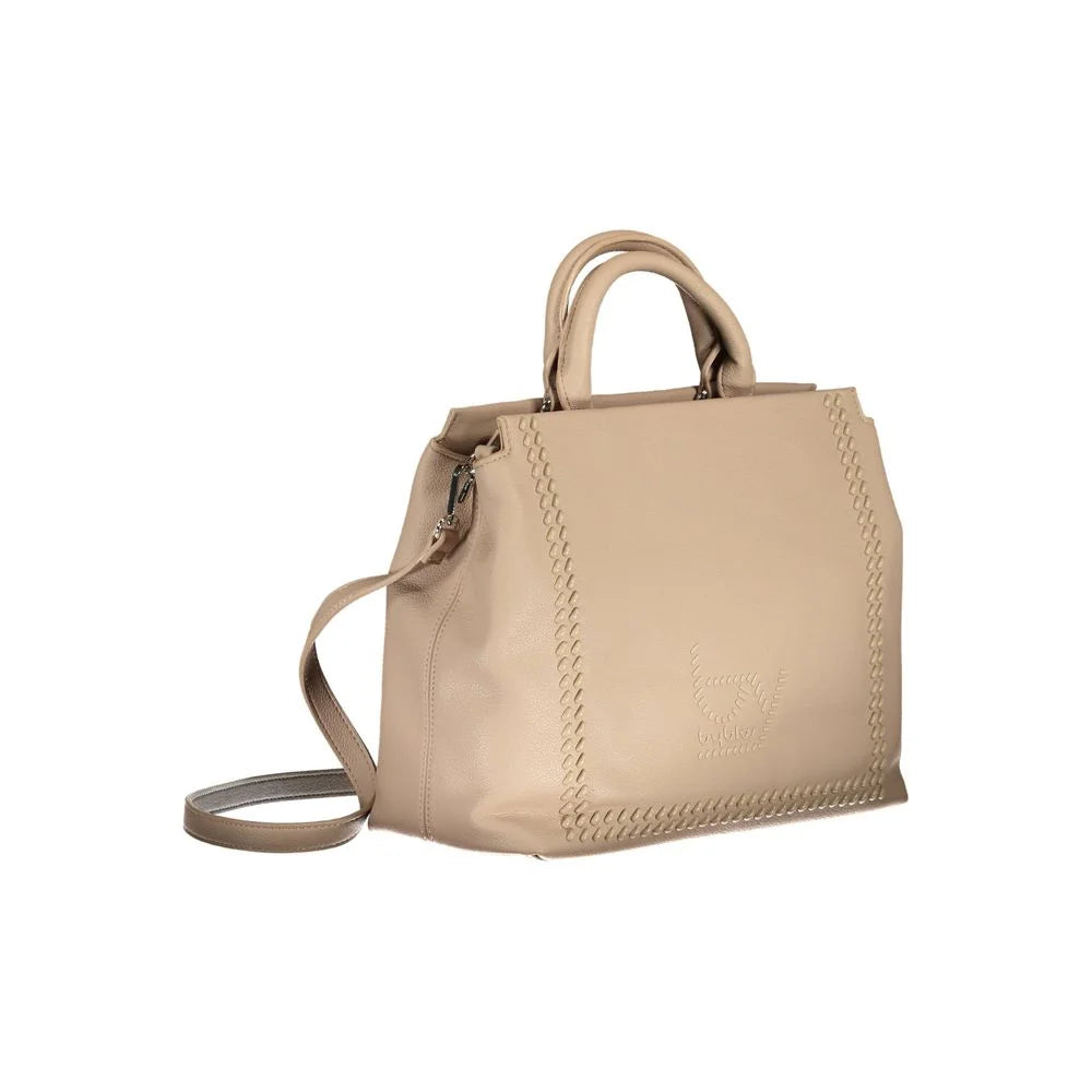 BYBLOS Beige Polyethylene Handbag - Shopper Bags