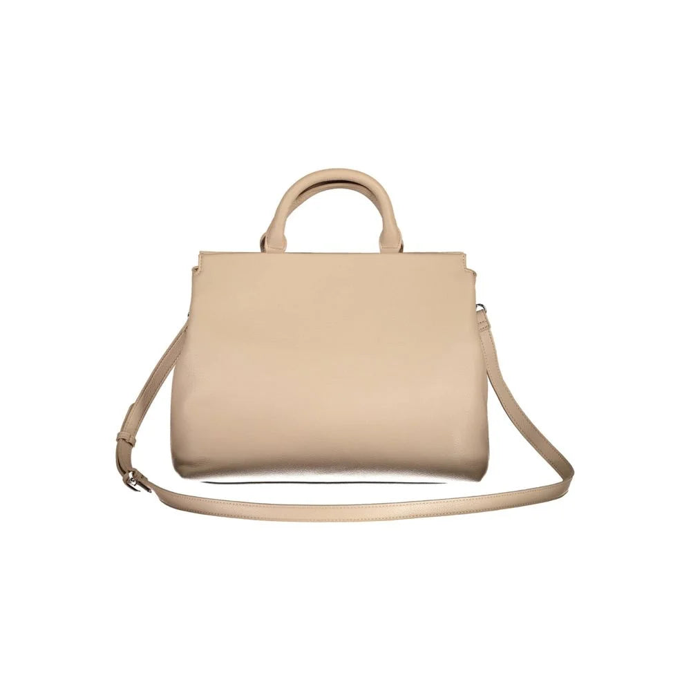 BYBLOS Beige Polyethylene Handbag - Shopper Bags