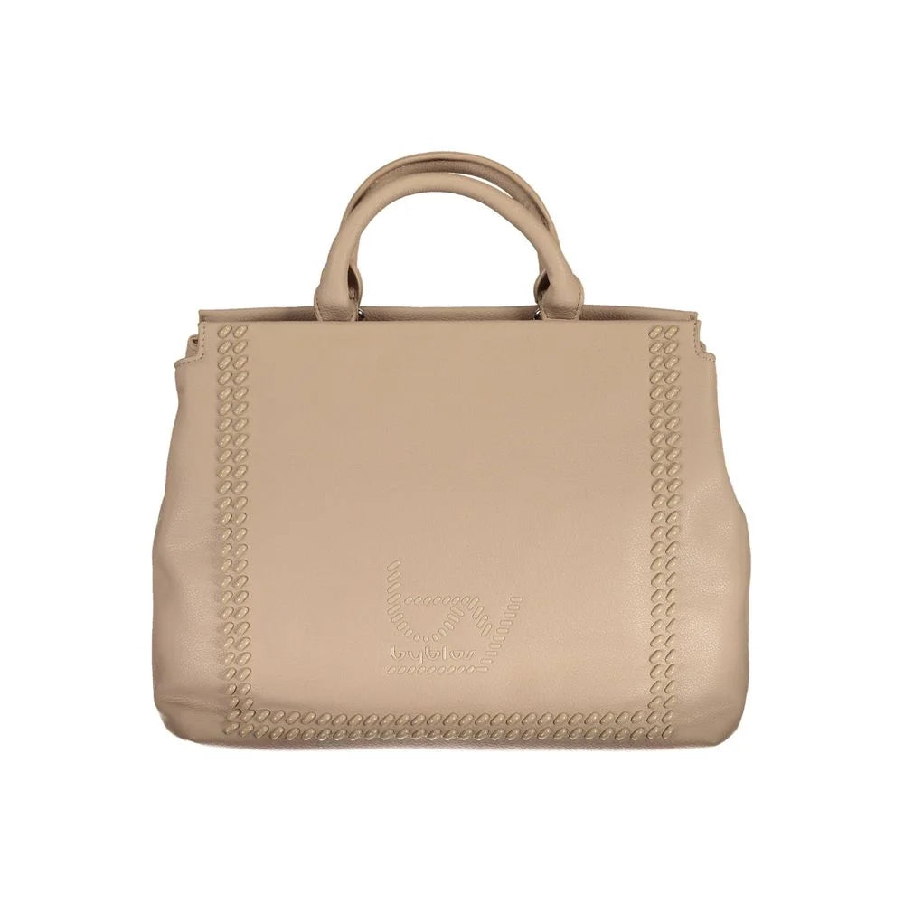 BYBLOS Beige Polyethylene Handbag - Shopper Bags