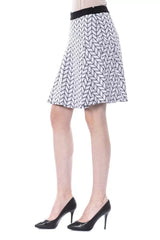 BYBLOS Black Marabou Women Skirt - Skirts