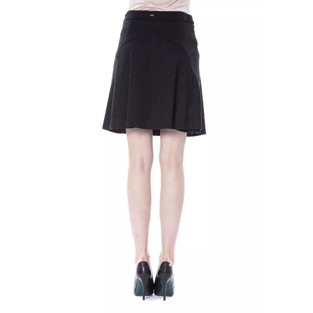 BYBLOS Black Polyester Skirt - IT44 - Skirts