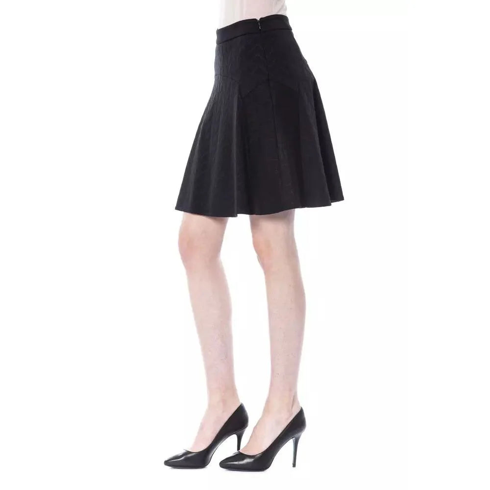 BYBLOS Black Polyester Skirt - IT44 - Skirts