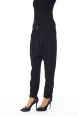 BYBLOS Black Polyester Women Pants - Trousers