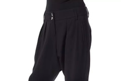 BYBLOS Black Polyester Women Pants - Trousers