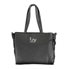BYBLOS Black Polyethylene Handbag - Shopper Bags