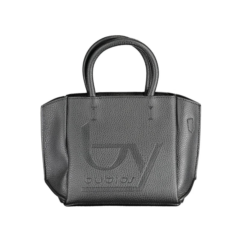 BYBLOS Black Polyethylene Handbag - Shopper Bags