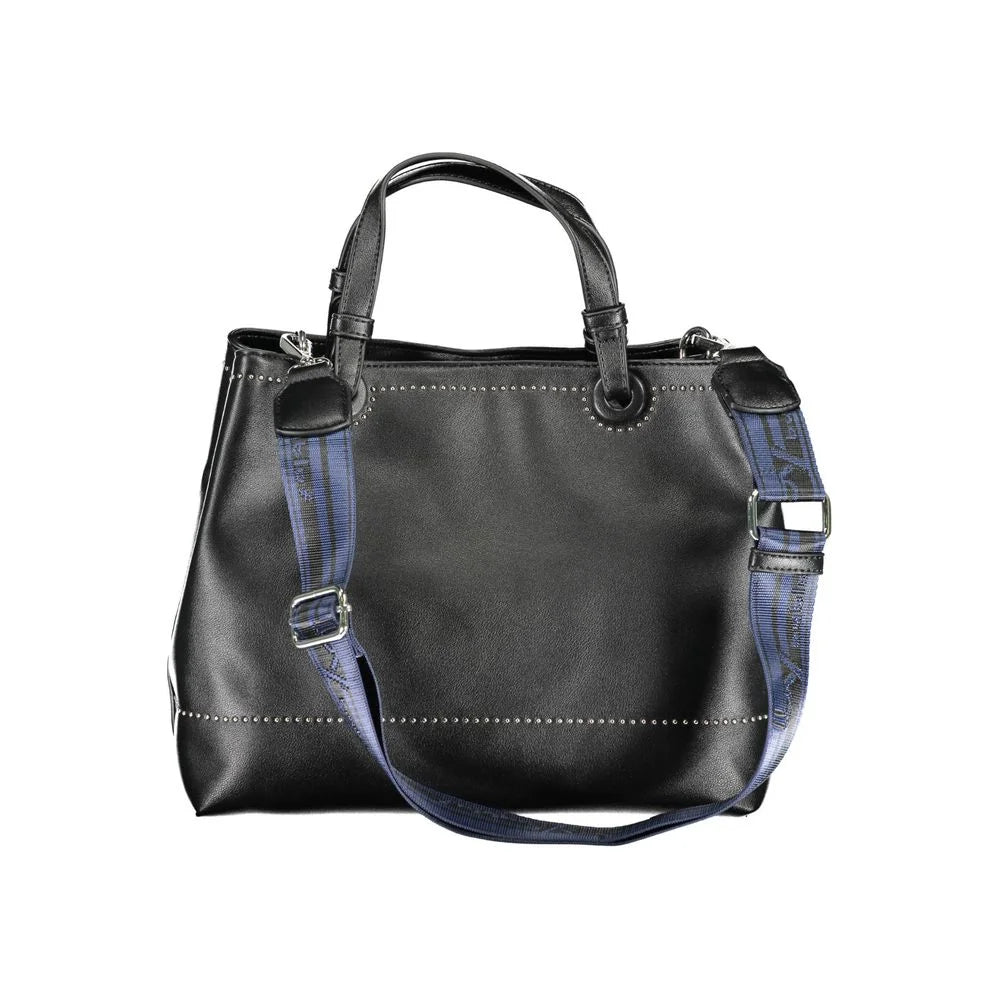 BYBLOS Black Polyethylene Handbag - Shopper Bags