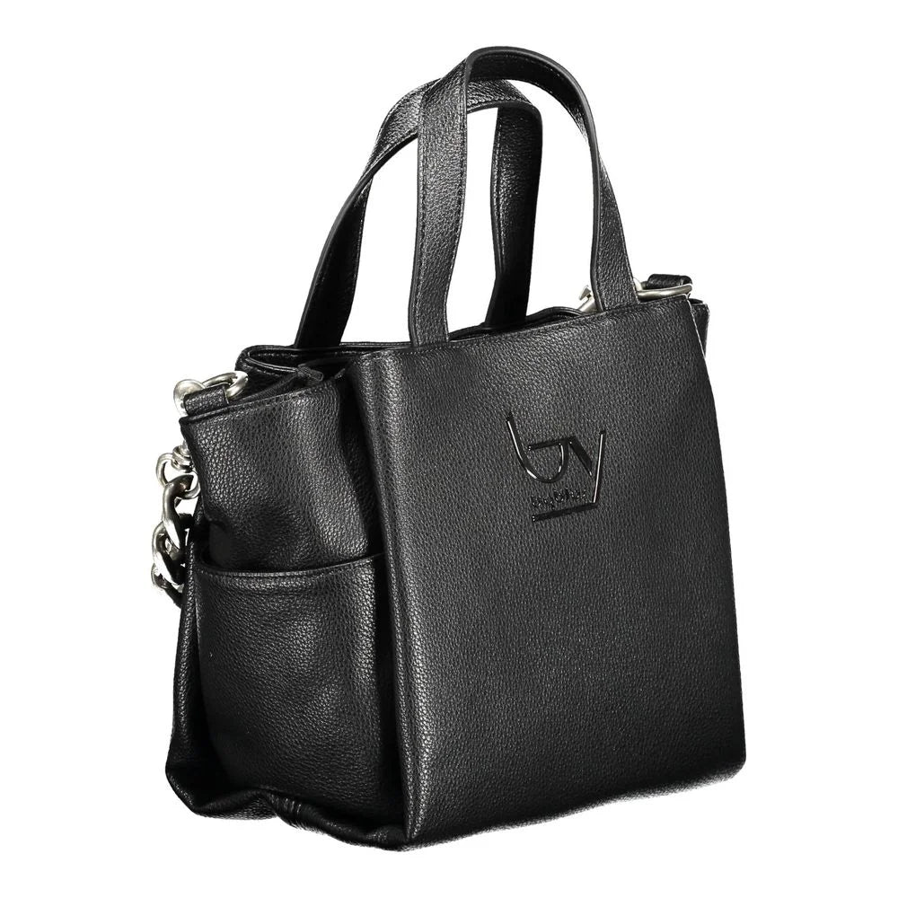 BYBLOS Black Polyethylene Handbag - Shopper Bags