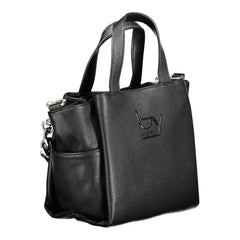 BYBLOS Black Polyethylene Handbag - Shopper Bags