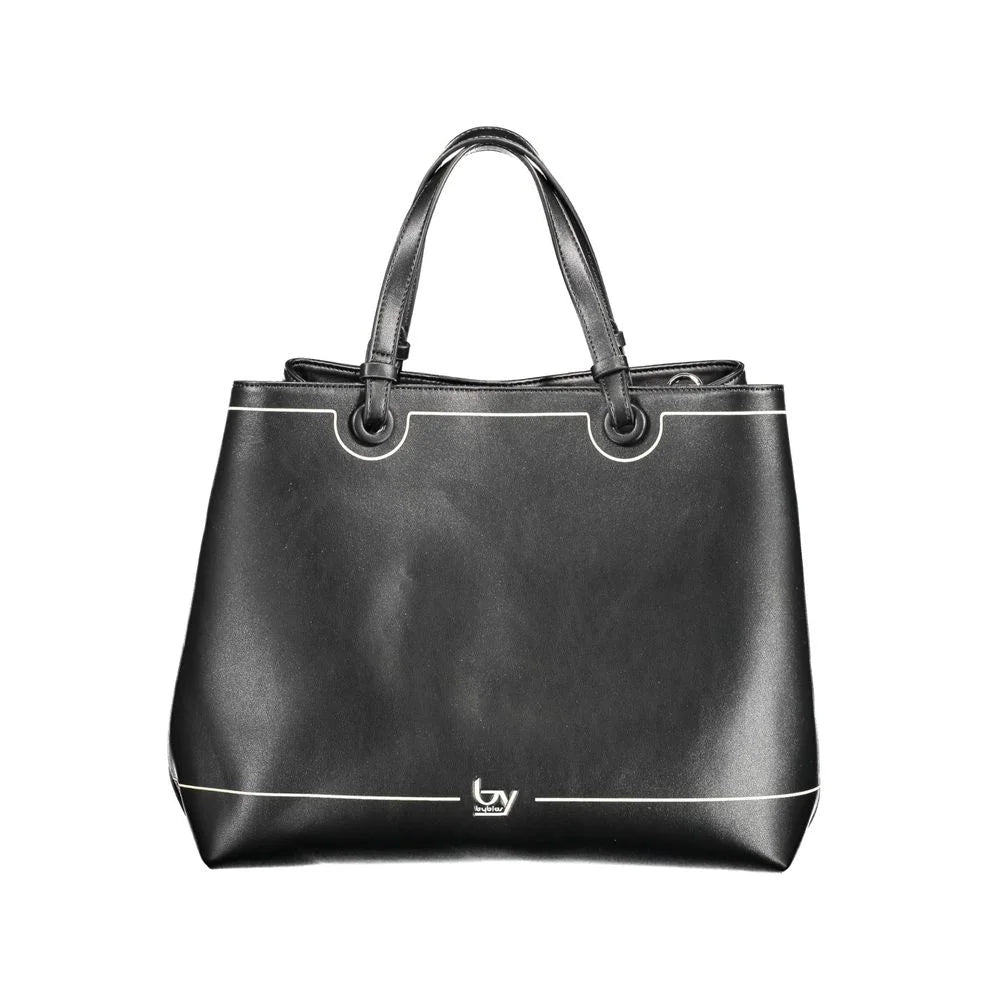 BYBLOS Black Polyethylene Handbag - Shopper Bags