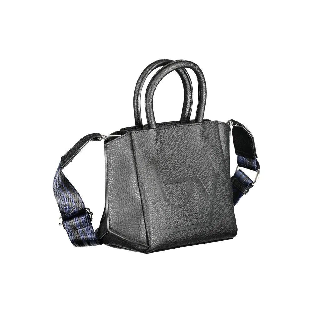 BYBLOS Black Polyethylene Handbag - Shopper Bags