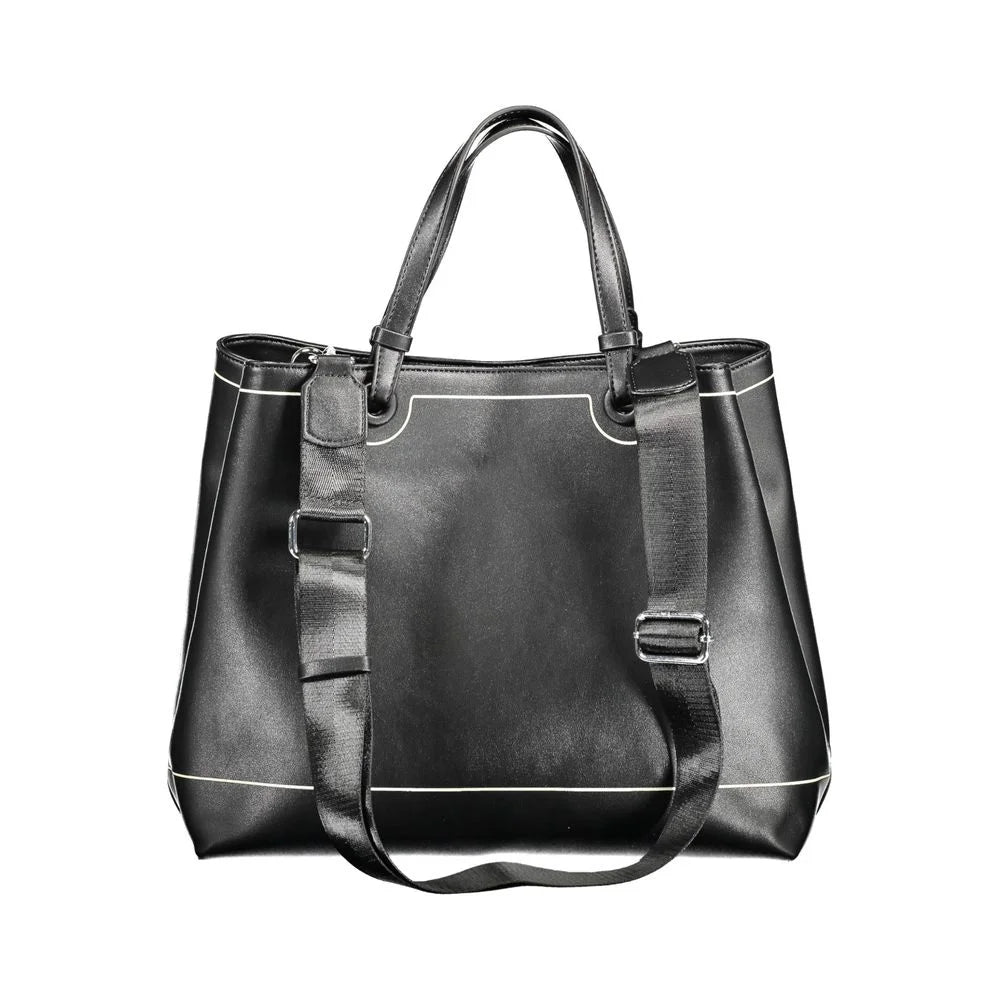 BYBLOS Black Polyethylene Handbag - Shopper Bags