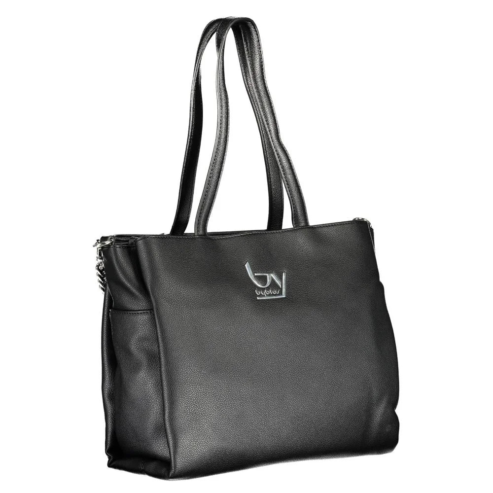 BYBLOS Black Polyethylene Handbag - Shopper Bags