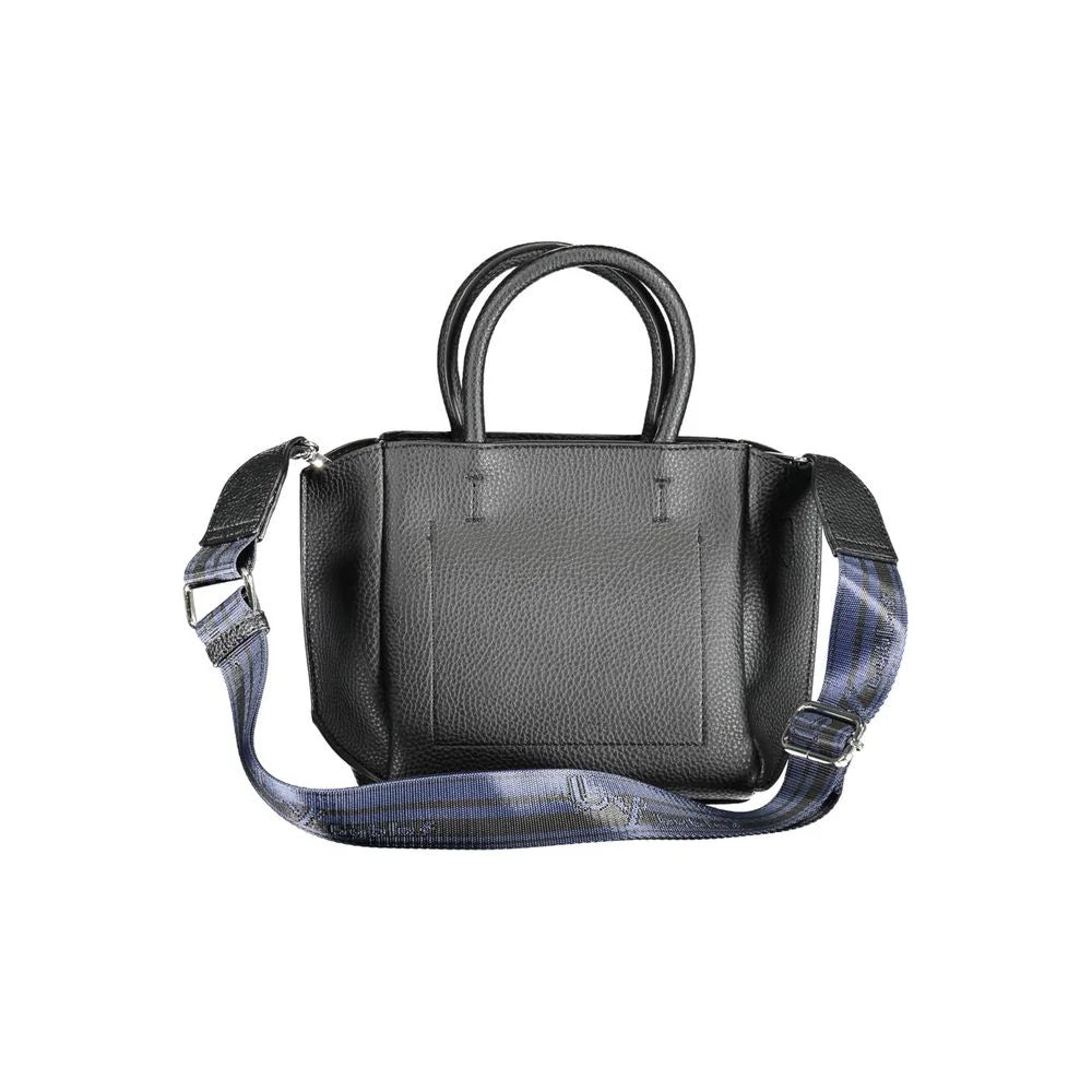 BYBLOS Black Polyethylene Handbag - Shopper Bags