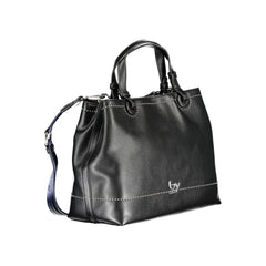 BYBLOS Black Polyethylene Handbag - Shopper Bags