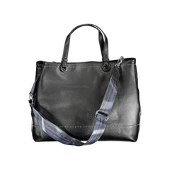 BYBLOS Black Polyethylene Women Handbag - Shopper Bags