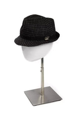 BYBLOS Black Virgin Wool Women Hat - S - Fedoras