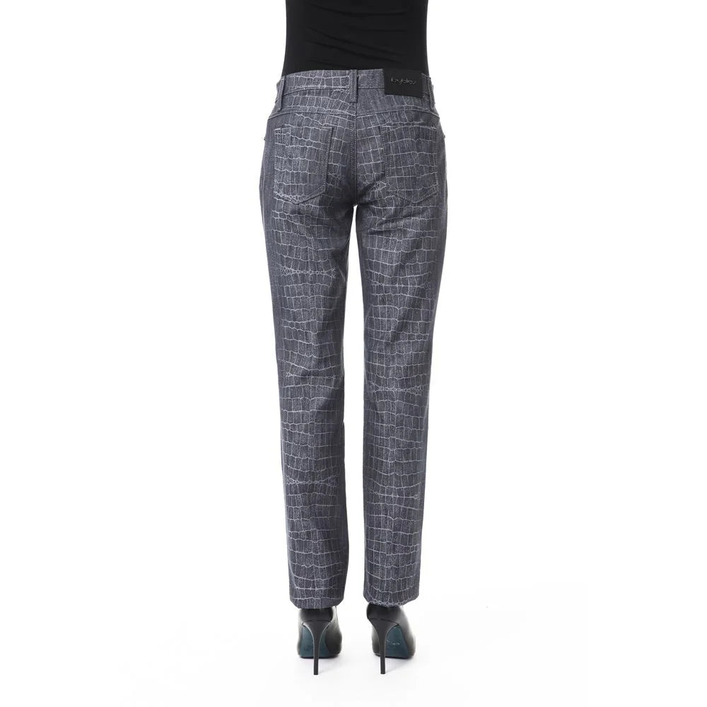 BYBLOS Black Viscose Women’s Pants - Trousers