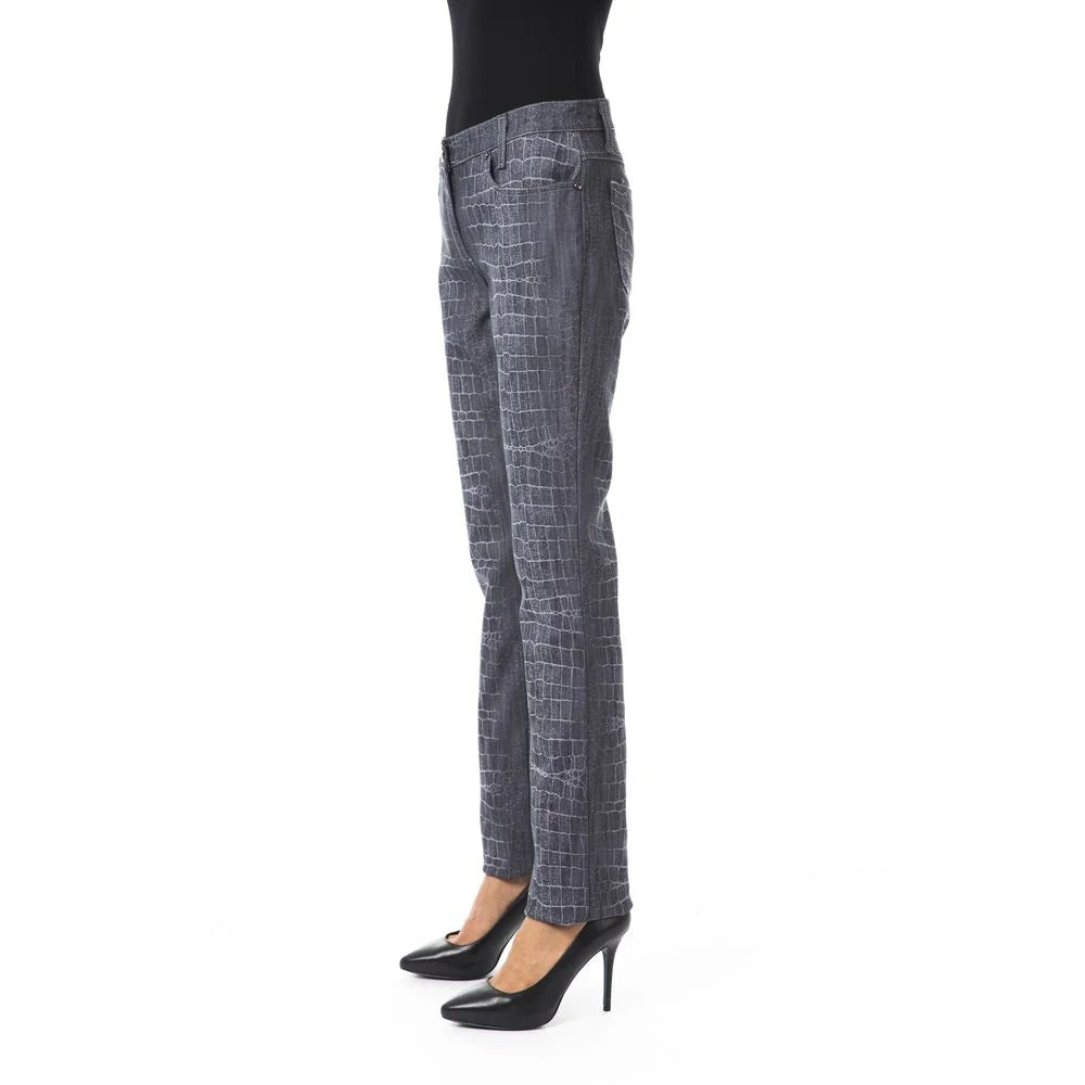 BYBLOS Black Viscose Women’s Pants - Trousers