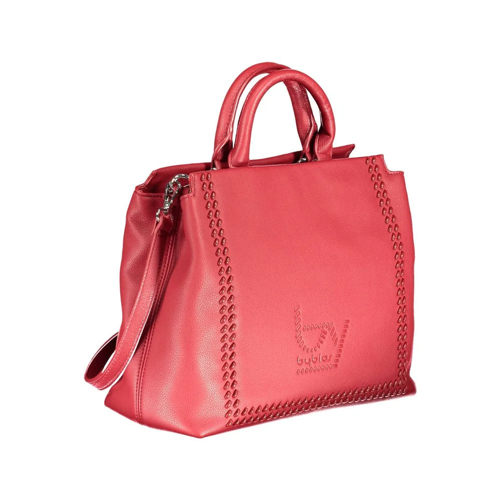 BYBLOS Red Polyethylene Handbag - Shopper Bags