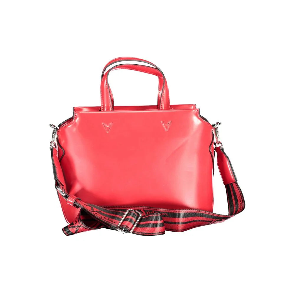 BYBLOS Red Polyethylene Women Handbag - Shopper Bags