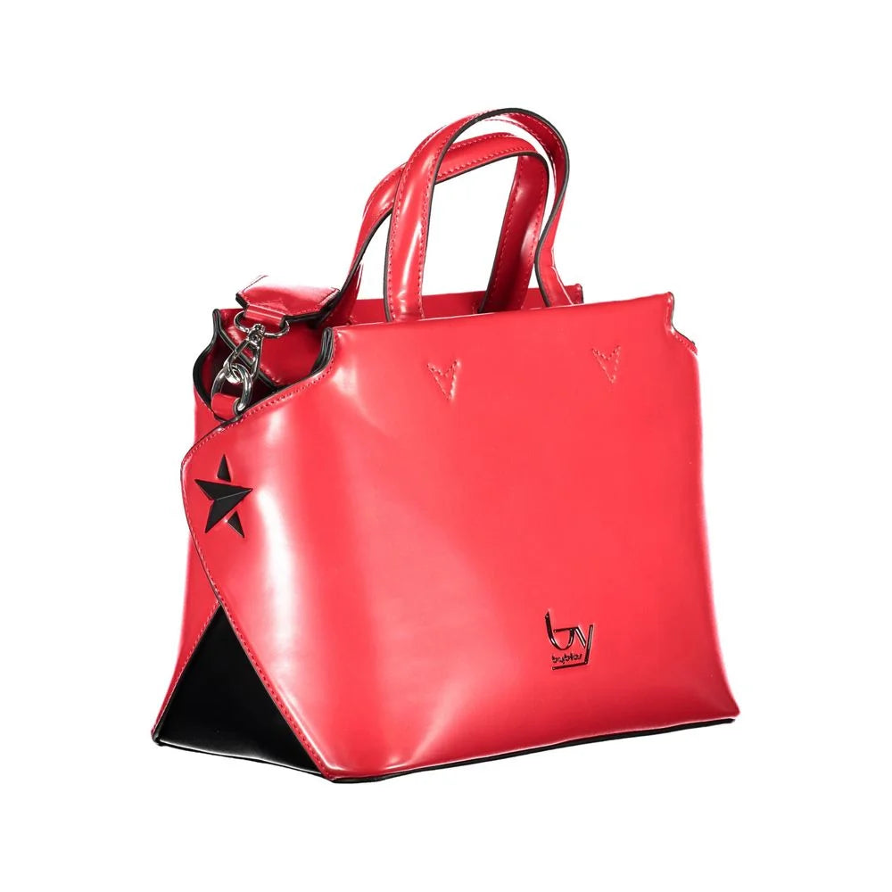 BYBLOS Red Polyethylene Women Handbag - Shopper Bags