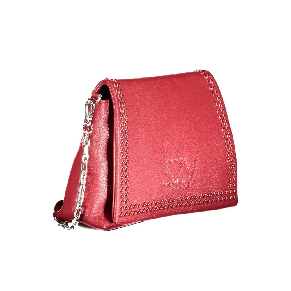 BYBLOS Red Polyethylene Women Handbag - Shoulder Bags