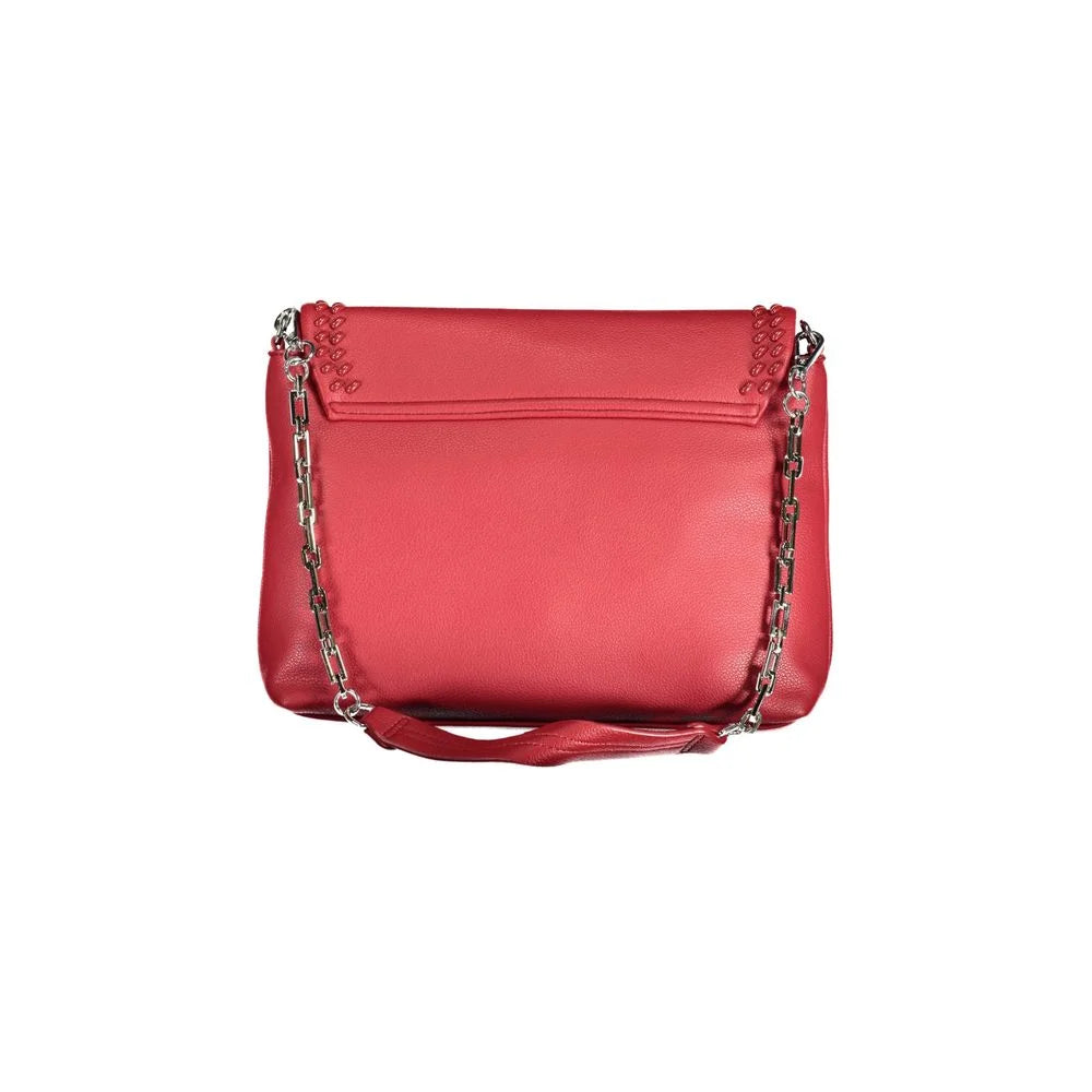 BYBLOS Red Polyethylene Women Handbag - Shoulder Bags