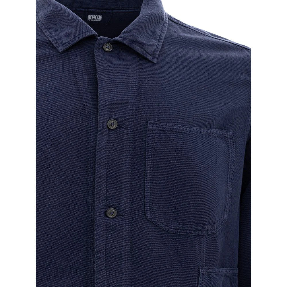 C.P. Company Blue Cotton Denim - M - Shirts