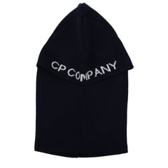 C.P. Company Blue Wool Beanie - UNI