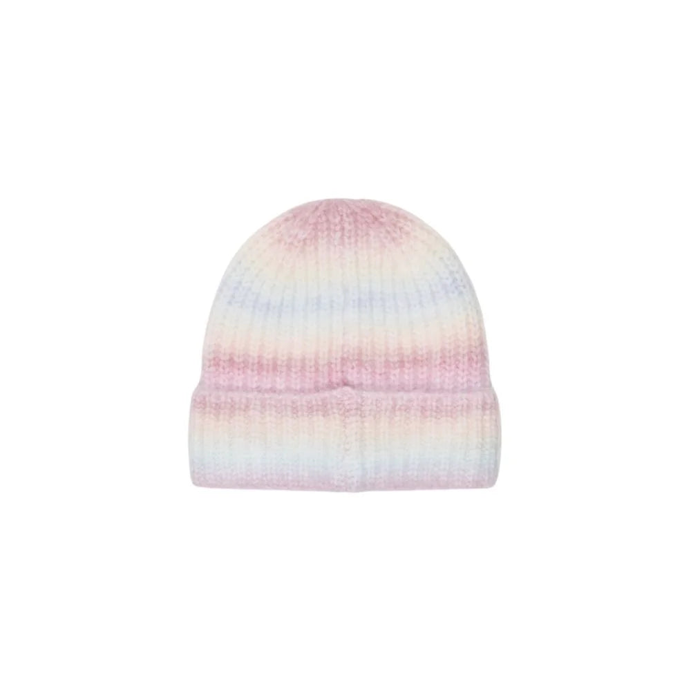 Pieces Multicolor Marabou Beanie