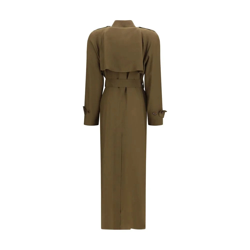 Petar Petrov Bicolor Silk Trench Coat - IT38 | S