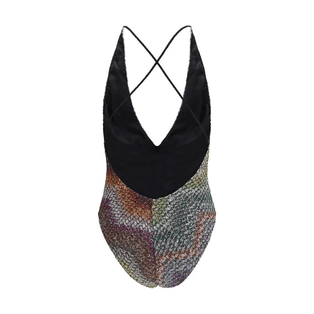 Missoni Multicolor Rayon One-Piece Swimsuit - IT40 | M