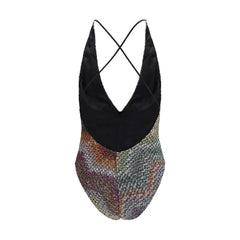 Missoni Multicolor Rayon One-Piece Swimsuit - IT40 | M