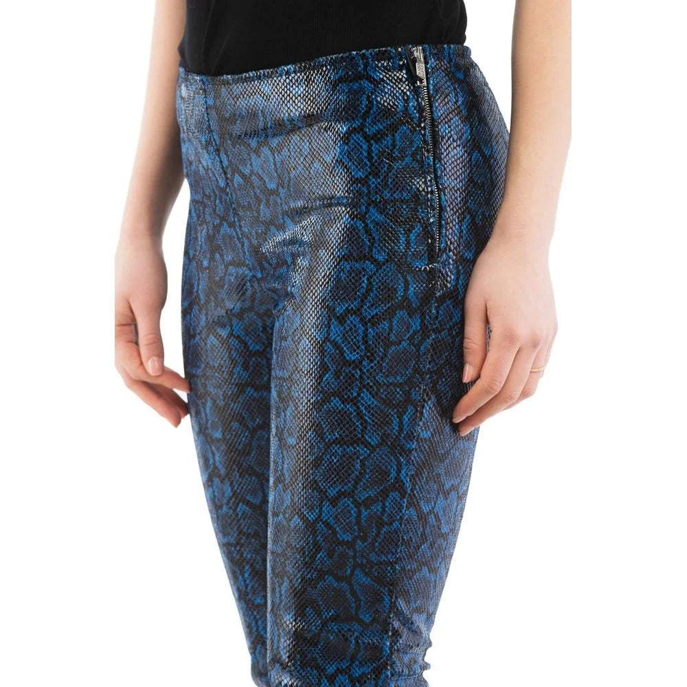 Moschino Multicolor Polyester Casual Pants - IT40