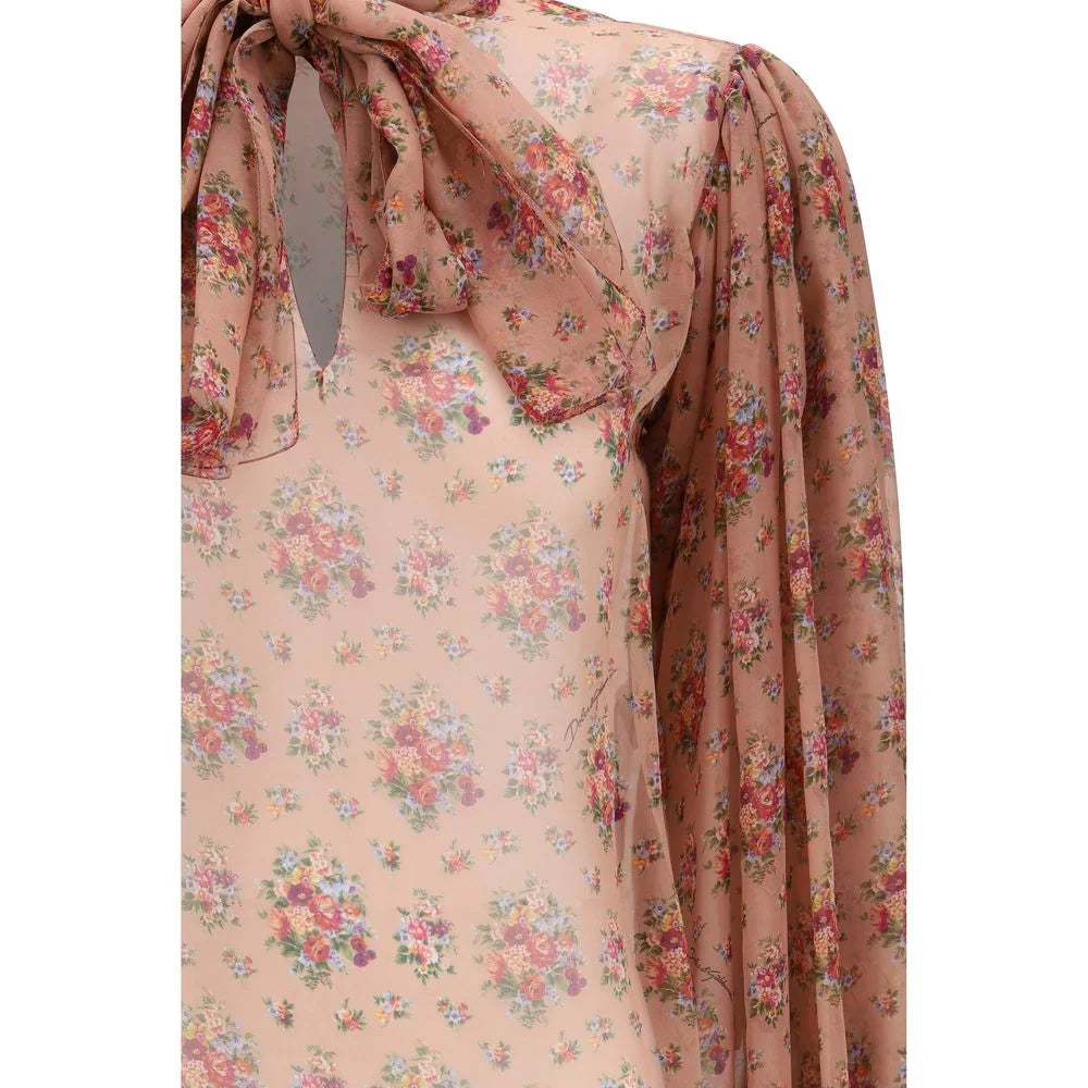 Dolce & Gabbana Multicolor Silk Blouse - IT38 | S
