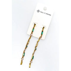 CALL IT SPRING Multicolor Glass Earrings - One Size
