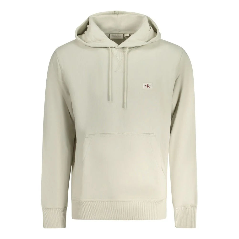 Calvin Klein Beige Cotton Men Sweater - Hoodies